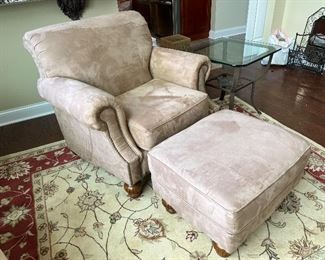 matching armchair and ottoman!