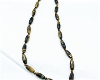 Lot 277
Genuine Tiger's Eye Matching Necklace and Bracelet (6-9" Extender)