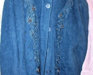 rabbits died for this sweater-jacket