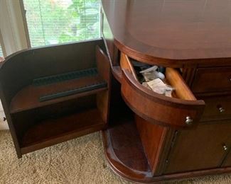 #3	Butler Entr. center with 2 drawers and 2 swing doors and 2 doors 43x22x32	$275 

