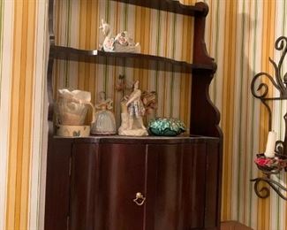 #26	Wood Wall Cabinet/display Shelf w/2 doors & 2 shelves 19x8x29	 $75.00 
