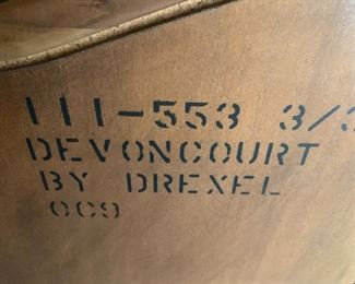 #50	Antique Twin Mahogany Drexel Headboard w/rails  $100 each	 $200.00 

