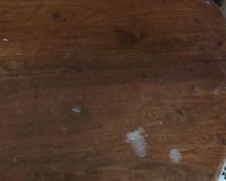 #58	Oval Wood End Table w/1 drawer   35x25x29 (as is finish)	 $75.00 
