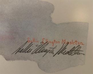 #60	Sally Ellington Middleton "Eastern Cottontail"  22x17 	$250 
