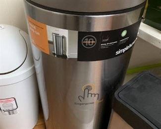 #97	Simplehuman Stainless Steel Trash Can - 30 Gallon Size	 $25.00 
