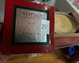 #106	Votivo Candle No.77	 $25.00 

