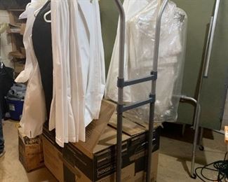 #142	Double Hanging Clothes Rack 	 $45.00 
