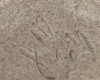 #146	Rabbit Ceramic Signed Pot w/2 handles 18x12x9	 $65.00 
