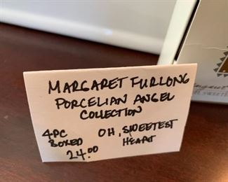 #159	Margaret Furlong Porcelain Angel Collection - 4pc Boxed 	 $24.00 

