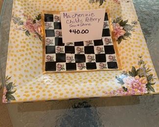 #175	MacKenzie child Pottery  Sea & Shore 	 $40.00 
