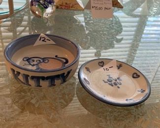 #183	M.A. Hadley - 2 pc  Set - sold together	 $22.00 
