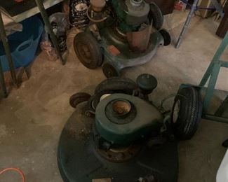 #202	Goodall Vintage Mower - Push Gas  (2) $100 each	 $200.00 
