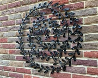 #213	Metal 8 votive Candle Holder 27"Round	 $30.00 
