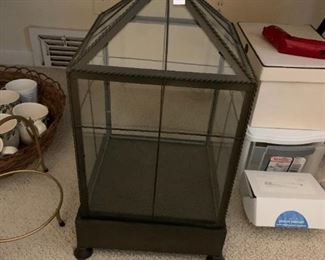 #234	Heavy Metal Glass Lantern Holder	 $30.00 
