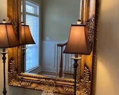 36 x 48" Mirror, beautiful ornate frame.