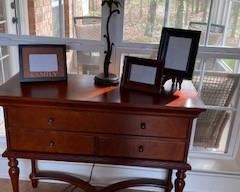 Sideboard Table with 3 Drawers.