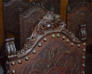 Lot 277 14pc Incredible Carved French Dinning Sutie