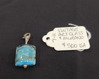 Vintage Art Glass & Murano Pendant #7-11
$5.00
Contact: sonyadowdakin@gmail.com or 815-985-2047
