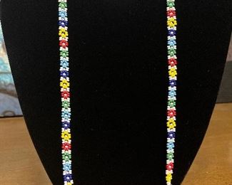 Hand Beaded Necklace 
$25.00
Contact: sonyadowdakin@gmail.com or 815-985-2047