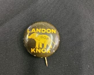 Landon Knox GOP Small Pin 
$2.00
Contact: sonyadowdakin@gmail.com or 815-985-2047