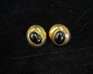 Gold Look with Black Stone Center Earrings 
$5.00
Contact: sonyadowdakin@gmail.com or 815-985-2047