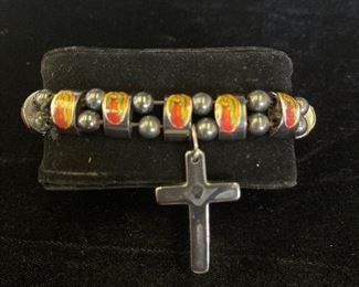Jesus and Cross Bracelet 
$10.00
Contact: sonyadowdakin@gmail.com or 815-985-2047