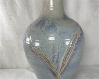 Vintage Large Pottery Vase, Signed