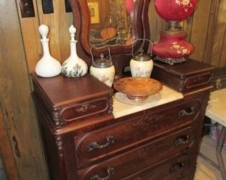 Lots of Victorian furniture