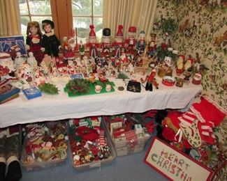 Tons of vintage Xmas