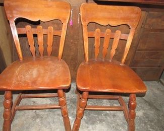 Maple cottage chairs