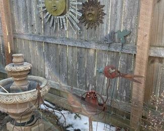 Outdoor Metal Yard Art