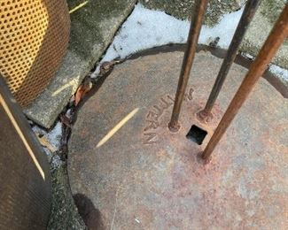 Metal Yard Art Signed Pieces by DIANE MATTERN