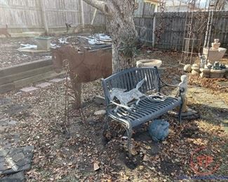 Outdoor Metal Yard Art