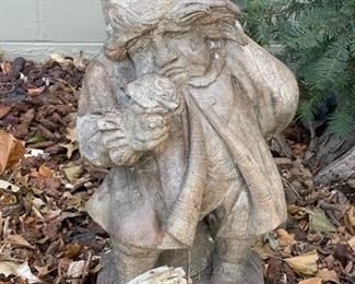 Outdoor Figural Concrete Statue