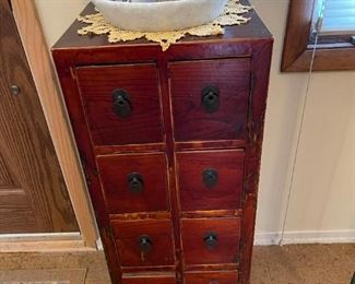 Antique 8 Drawer Chest