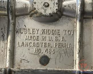 Vintage HUBLEY Kiddie Toy Sport Car Coupe #485