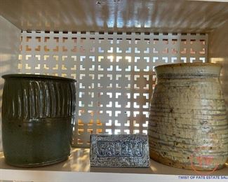 Signed Pottery Pieces