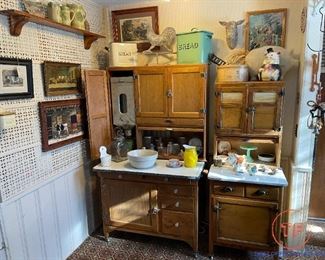 Antique HOOSIER Cabinets