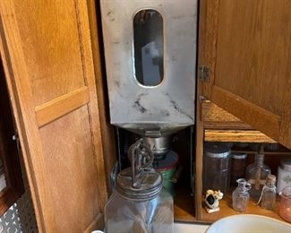 Sellers HOOSIER Oak Cabinet with Flour Bin and Sifter
