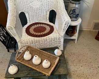 Wicker Sitting Chair