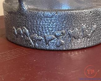 Signed Metal Art by DIANE MATTERN