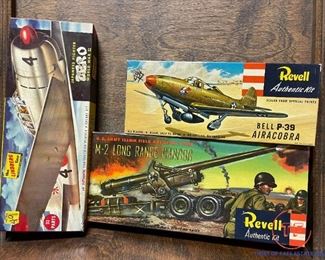 1950’s Revell and Lindberg Model Kits