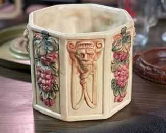1920's WELLER Roma Octagon Vase Planter