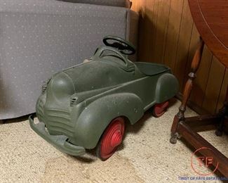 Antique 1941 Chrysler Steelcraft Pedal Car