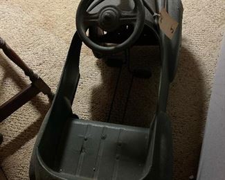 Antique 1941 Chrysler Steelcraft Pedal Car