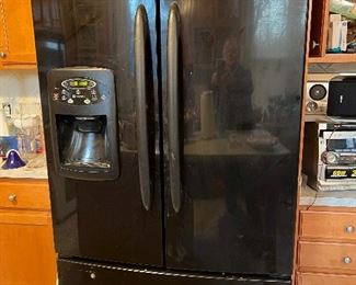 Maytag refrigerator double door ice maker and separate freezer