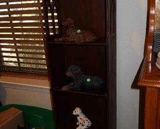 Antique Small Bookcase - Display Cabinet