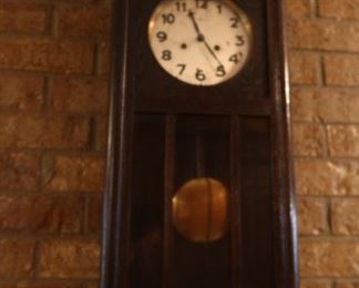1800's Wall Clock - Works Great