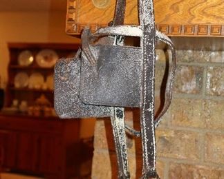 Antique Horse Bridal with Eye Blinder Reigns