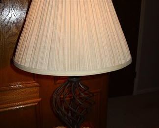 Iron Lamp - We have a Pair